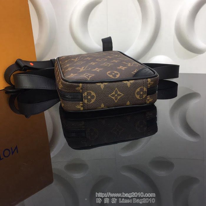 路易威登LV 頂級原單 M44428 GERONIMOS 胸包/肩包 男女適用 掛在胸間或斜背  YDH2373